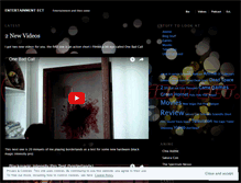 Tablet Screenshot of entertainmentect.wordpress.com