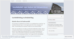 Desktop Screenshot of betontotblowerdoor.wordpress.com