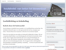 Tablet Screenshot of betontotblowerdoor.wordpress.com