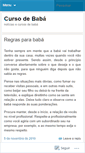 Mobile Screenshot of cursodebaba.wordpress.com