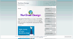Desktop Screenshot of nurinasdesign.wordpress.com