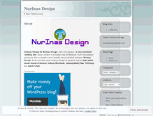 Tablet Screenshot of nurinasdesign.wordpress.com