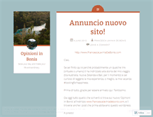 Tablet Screenshot of francescalaviniadebonis.wordpress.com
