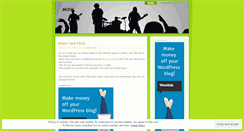 Desktop Screenshot of music1234567.wordpress.com