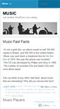 Mobile Screenshot of music1234567.wordpress.com