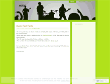 Tablet Screenshot of music1234567.wordpress.com