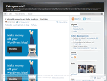 Tablet Screenshot of paiequemcria.wordpress.com