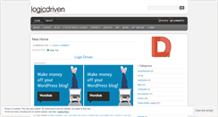 Desktop Screenshot of logicdriven.wordpress.com