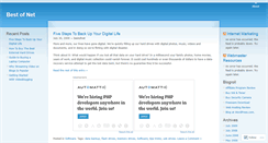 Desktop Screenshot of bestofnet.wordpress.com