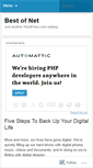 Mobile Screenshot of bestofnet.wordpress.com
