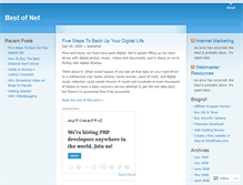 Tablet Screenshot of bestofnet.wordpress.com