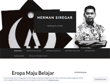 Tablet Screenshot of hermanangkola.wordpress.com