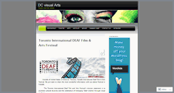 Desktop Screenshot of dcvisualarts.wordpress.com