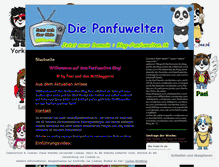 Tablet Screenshot of panfuwelten.wordpress.com