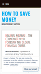 Mobile Screenshot of frugalstamp.wordpress.com