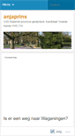 Mobile Screenshot of anjaprins.wordpress.com