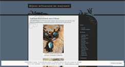 Desktop Screenshot of macramista.wordpress.com