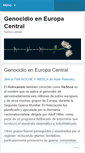 Mobile Screenshot of genocidioeneuropacentral.wordpress.com