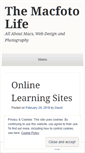 Mobile Screenshot of macfoto.wordpress.com