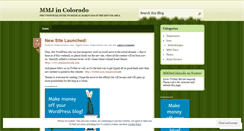 Desktop Screenshot of mmjincolorado.wordpress.com