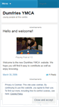 Mobile Screenshot of dumfriesymca001.wordpress.com
