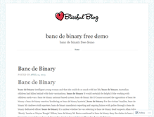 Tablet Screenshot of br.bancdebinaryfreedemo.wordpress.com