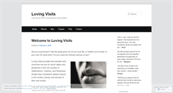 Desktop Screenshot of lovingvisits.wordpress.com