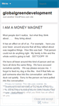 Mobile Screenshot of globalgreendevelopment.wordpress.com