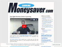 Tablet Screenshot of carolinamoneysaver.wordpress.com