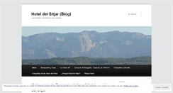 Desktop Screenshot of hoteldelsitjar.wordpress.com
