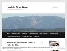 Tablet Screenshot of hoteldelsitjar.wordpress.com