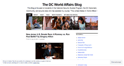 Desktop Screenshot of diplomatdc.wordpress.com