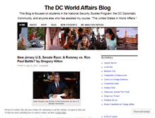 Tablet Screenshot of diplomatdc.wordpress.com