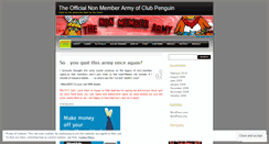 Desktop Screenshot of nmanonmemberarmy.wordpress.com