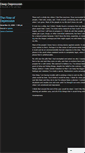 Mobile Screenshot of deepdepression.wordpress.com