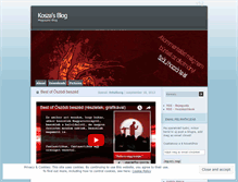 Tablet Screenshot of kosza.wordpress.com