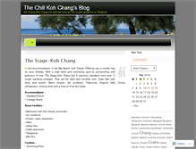 Tablet Screenshot of chillkohchang.wordpress.com