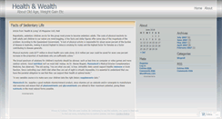 Desktop Screenshot of healthynut50.wordpress.com