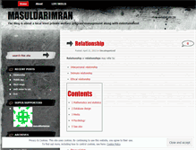 Tablet Screenshot of masuldarimran.wordpress.com