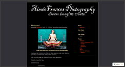 Desktop Screenshot of aimeefrancesphotography.wordpress.com