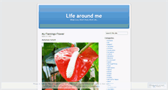 Desktop Screenshot of lifearoundme.wordpress.com