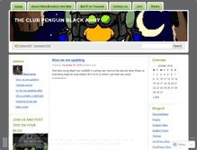 Tablet Screenshot of cpblackarmy.wordpress.com
