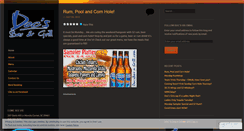 Desktop Screenshot of docsbarandgrill.wordpress.com