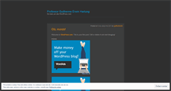 Desktop Screenshot of professorguilherme.wordpress.com