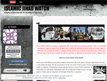 Tablet Screenshot of islamicjihadwatch.wordpress.com