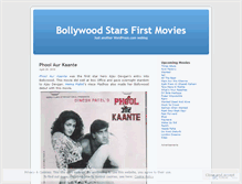 Tablet Screenshot of bollywooddebut.wordpress.com