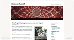 Desktop Screenshot of missbauerlaurent.wordpress.com