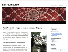 Tablet Screenshot of missbauerlaurent.wordpress.com