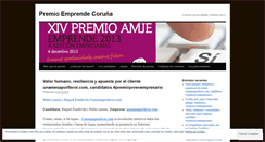 Desktop Screenshot of premioamjeemprende.wordpress.com