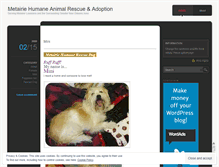 Tablet Screenshot of metairiehumane.wordpress.com